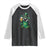 Funny St.Patrick's Day Raccoon Raglan Shirt Patrick Drinking Irish