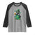 Funny St.Patrick's Day Raccoon Raglan Shirt Patrick Drinking Irish