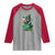 Funny St.Patrick's Day Raccoon Raglan Shirt Patrick Drinking Irish