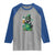 Funny St.Patrick's Day Raccoon Raglan Shirt Patrick Drinking Irish