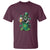 Funny St.Patrick's Day Raccoon T Shirt Patrick Drinking Irish