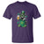 Funny St.Patrick's Day Raccoon T Shirt Patrick Drinking Irish