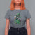 Funny St.Patrick's Day Raccoon T Shirt For Women Patrick Drinking Irish