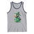 Funny St.Patrick's Day Raccoon Tank Top Patrick Drinking Irish