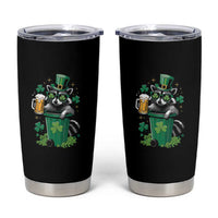 Funny St.Patrick's Day Raccoon Tumbler Cup Patrick Drinking Irish