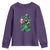 Funny St.Patrick's Day Raccoon Youth Sweatshirt Patrick Drinking Irish