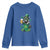 Funny St.Patrick's Day Raccoon Youth Sweatshirt Patrick Drinking Irish