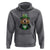 Funny Groundhog Leprechaun Hoodie Woodchuck Happy St Patrick's Day