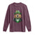 Funny Groundhog Leprechaun Long Sleeve Shirt Woodchuck Happy St Patrick's Day