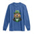 Funny Groundhog Leprechaun Long Sleeve Shirt Woodchuck Happy St Patrick's Day