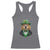 Funny Groundhog Leprechaun Racerback Tank Top Woodchuck Happy St Patrick's Day