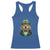 Funny Groundhog Leprechaun Racerback Tank Top Woodchuck Happy St Patrick's Day