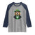 Funny Groundhog Leprechaun Raglan Shirt Woodchuck Happy St Patrick's Day