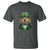 Funny Groundhog Leprechaun T Shirt Woodchuck Happy St Patrick's Day