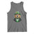 Funny Groundhog Leprechaun Tank Top Woodchuck Happy St Patrick's Day