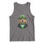 Funny Groundhog Leprechaun Tank Top Woodchuck Happy St Patrick's Day