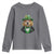 Funny Groundhog Leprechaun Youth Sweatshirt Woodchuck Happy St Patrick's Day