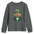 Funny Groundhog Leprechaun Youth Sweatshirt Woodchuck Happy St Patrick's Day