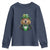 Funny Groundhog Leprechaun Youth Sweatshirt Woodchuck Happy St Patrick's Day