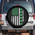 American Shamrock Flag Spare Tire Cover Lucky St Patricks Day