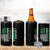 American Shamrock Flag 4 in 1 Can Cooler Tumbler Lucky St Patricks Day