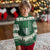 American Shamrock Flag Ugly Christmas Sweater Lucky St Patricks Day - Wonder Print Shop