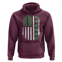 American Shamrock Flag Hoodie Lucky St Patricks Day