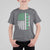American Shamrock Flag T Shirt For Kid Lucky St Patricks Day