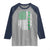 American Shamrock Flag Raglan Shirt Lucky St Patricks Day