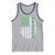 American Shamrock Flag Tank Top Lucky St Patricks Day