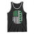 American Shamrock Flag Tank Top Lucky St Patricks Day