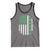 American Shamrock Flag Tank Top Lucky St Patricks Day