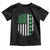 American Shamrock Flag Toddler T Shirt Lucky St Patricks Day