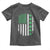 American Shamrock Flag Toddler T Shirt Lucky St Patricks Day