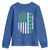 American Shamrock Flag Youth Sweatshirt Lucky St Patricks Day