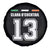 Funny Clara O'cocktail 13 Spare Tire Cover Irish Name Ireland Party St. Patricks Day Drinking Pub