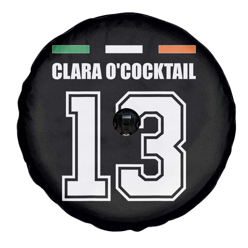 Funny Clara O'cocktail 13 Spare Tire Cover Irish Name Ireland Party St. Patricks Day Drinking Pub