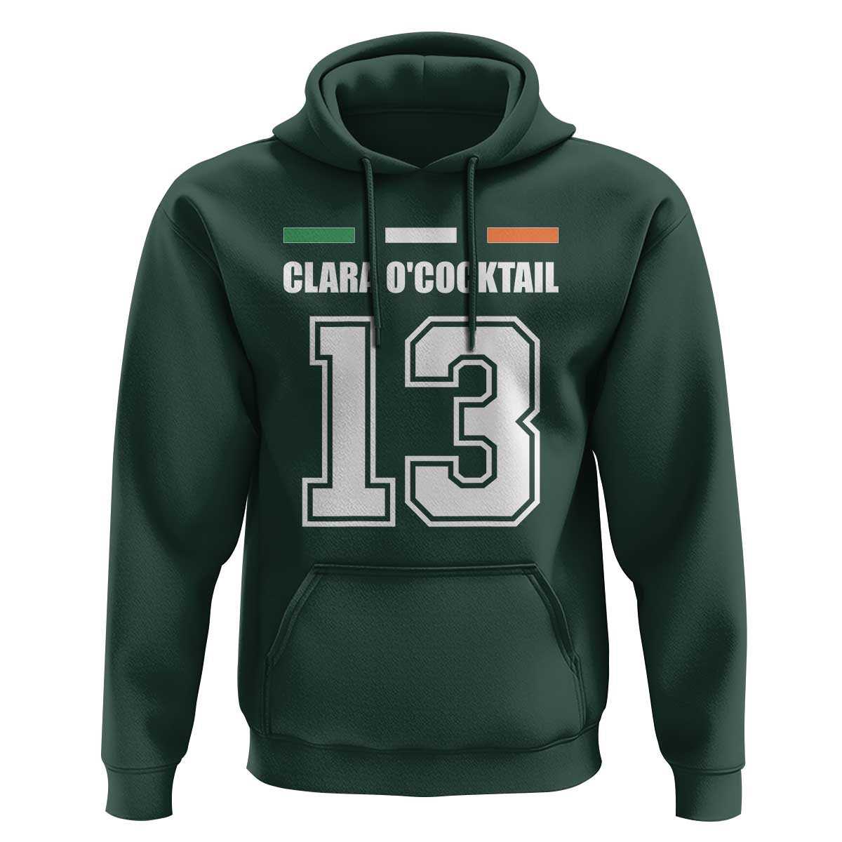 Funny Clara O'cocktail 13 Hoodie Irish Name Ireland Party St. Patricks Day Drinking Pub