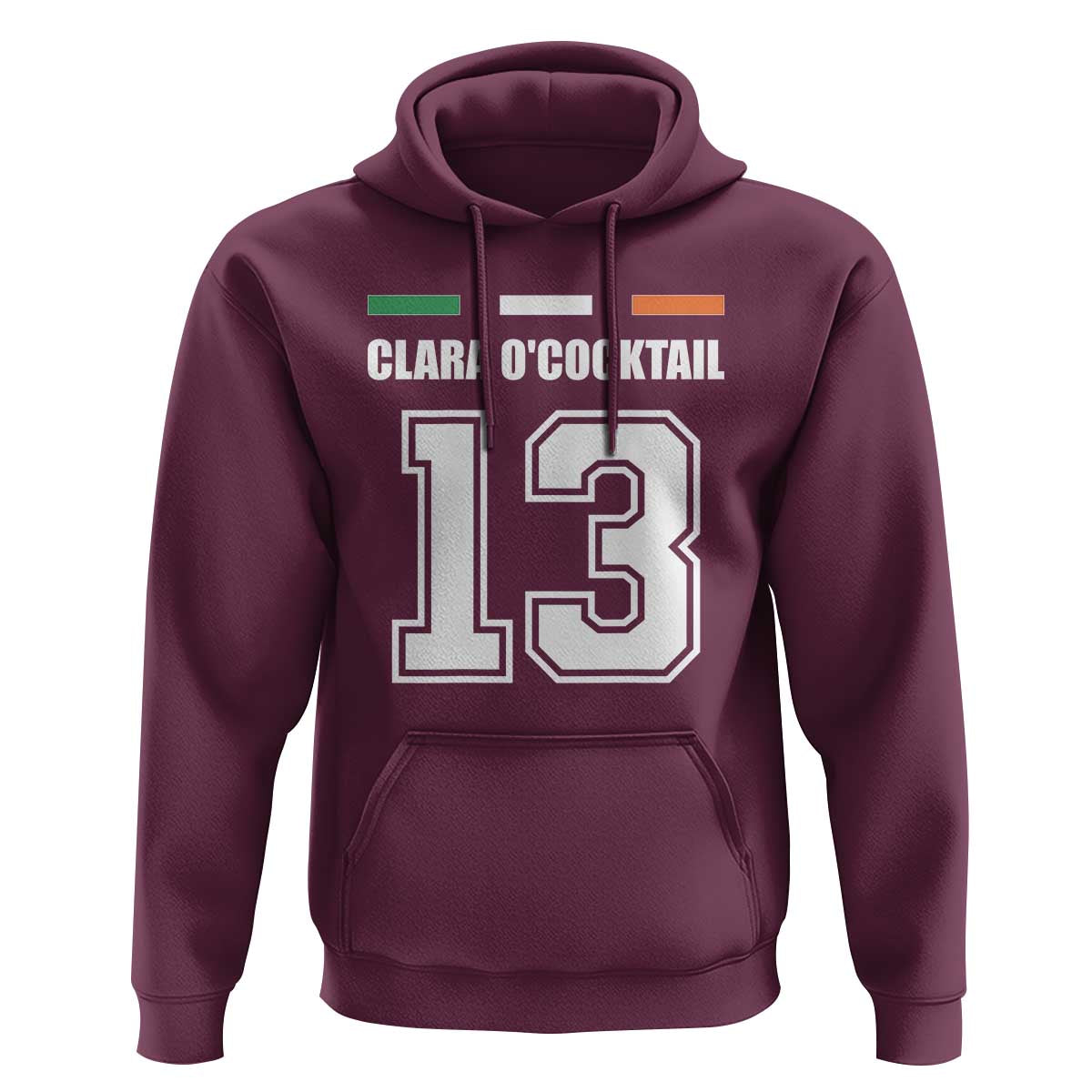 Funny Clara O'cocktail 13 Hoodie Irish Name Ireland Party St. Patricks Day Drinking Pub