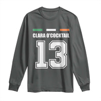 Funny Clara O'cocktail 13 Long Sleeve Shirt Irish Name Ireland Party St. Patricks Day Drinking Pub