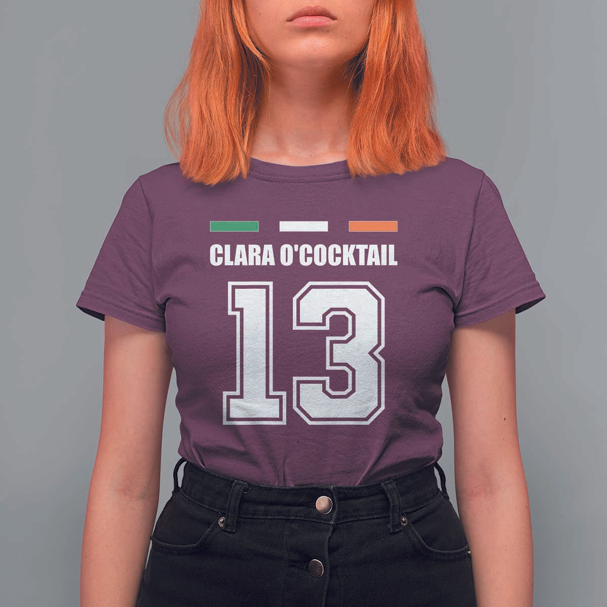 Funny Clara O'cocktail 13 T Shirt For Women Irish Name Ireland Party St. Patricks Day Drinking Pub