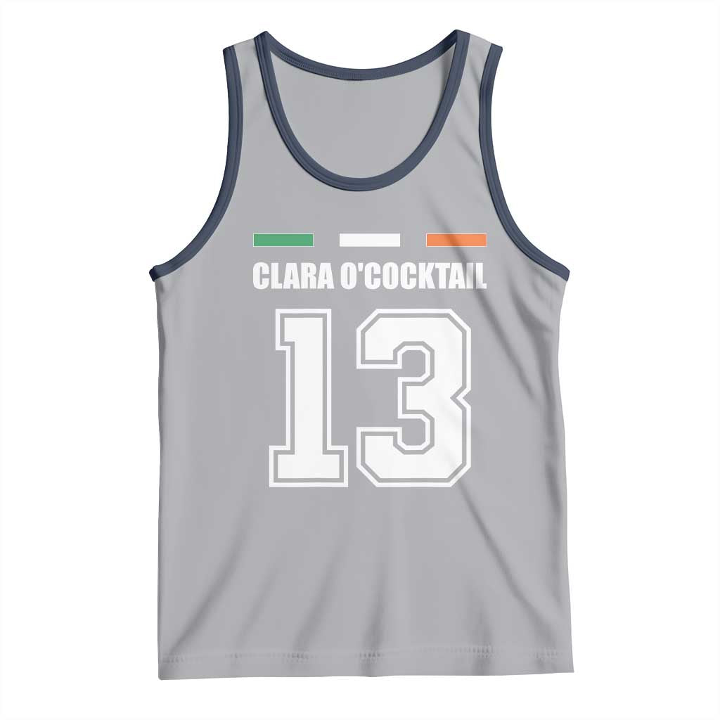 Funny Clara O'cocktail 13 Tank Top Irish Name Ireland Party St. Patricks Day Drinking Pub