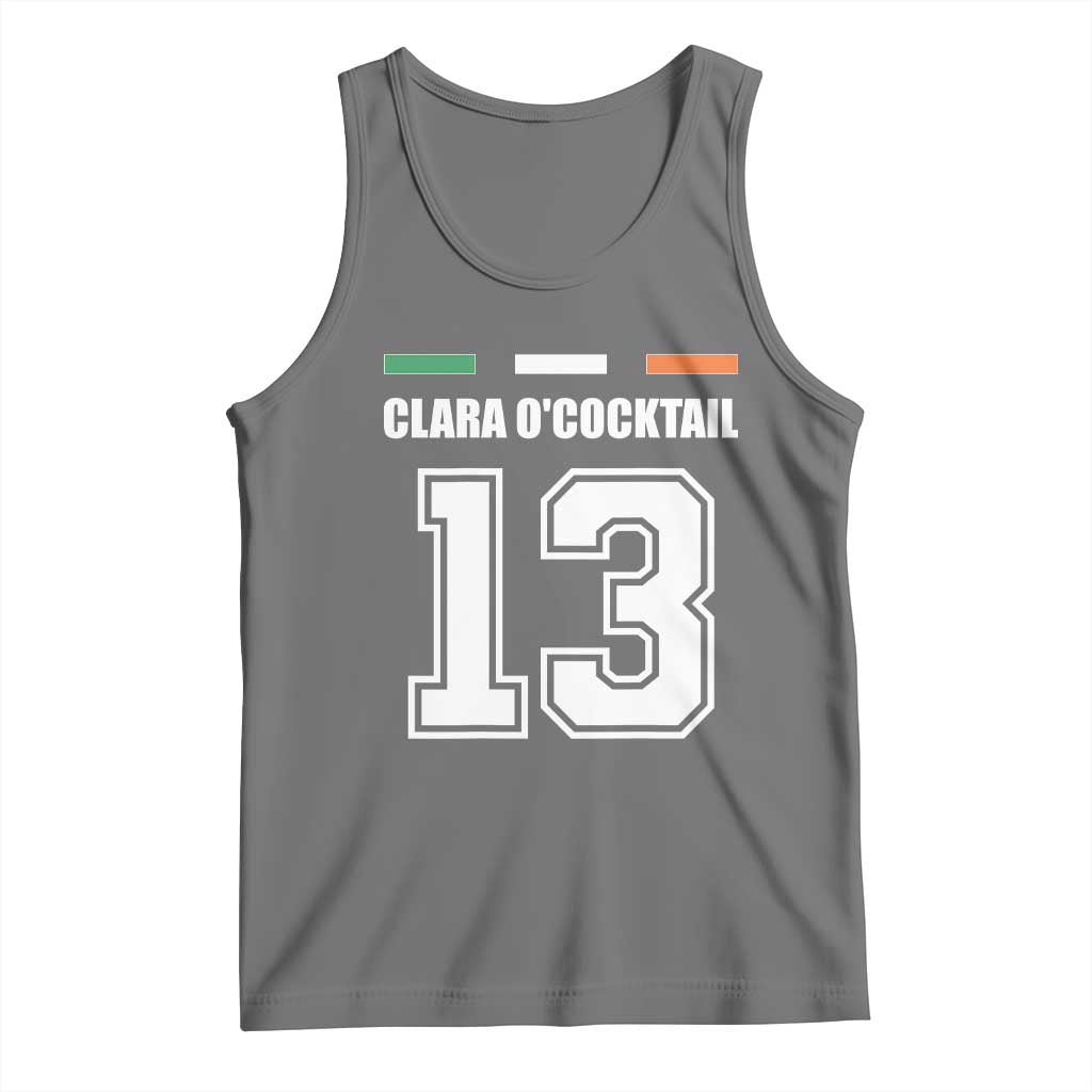 Funny Clara O'cocktail 13 Tank Top Irish Name Ireland Party St. Patricks Day Drinking Pub