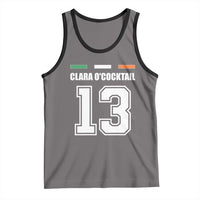 Funny Clara O'cocktail 13 Tank Top Irish Name Ireland Party St. Patricks Day Drinking Pub