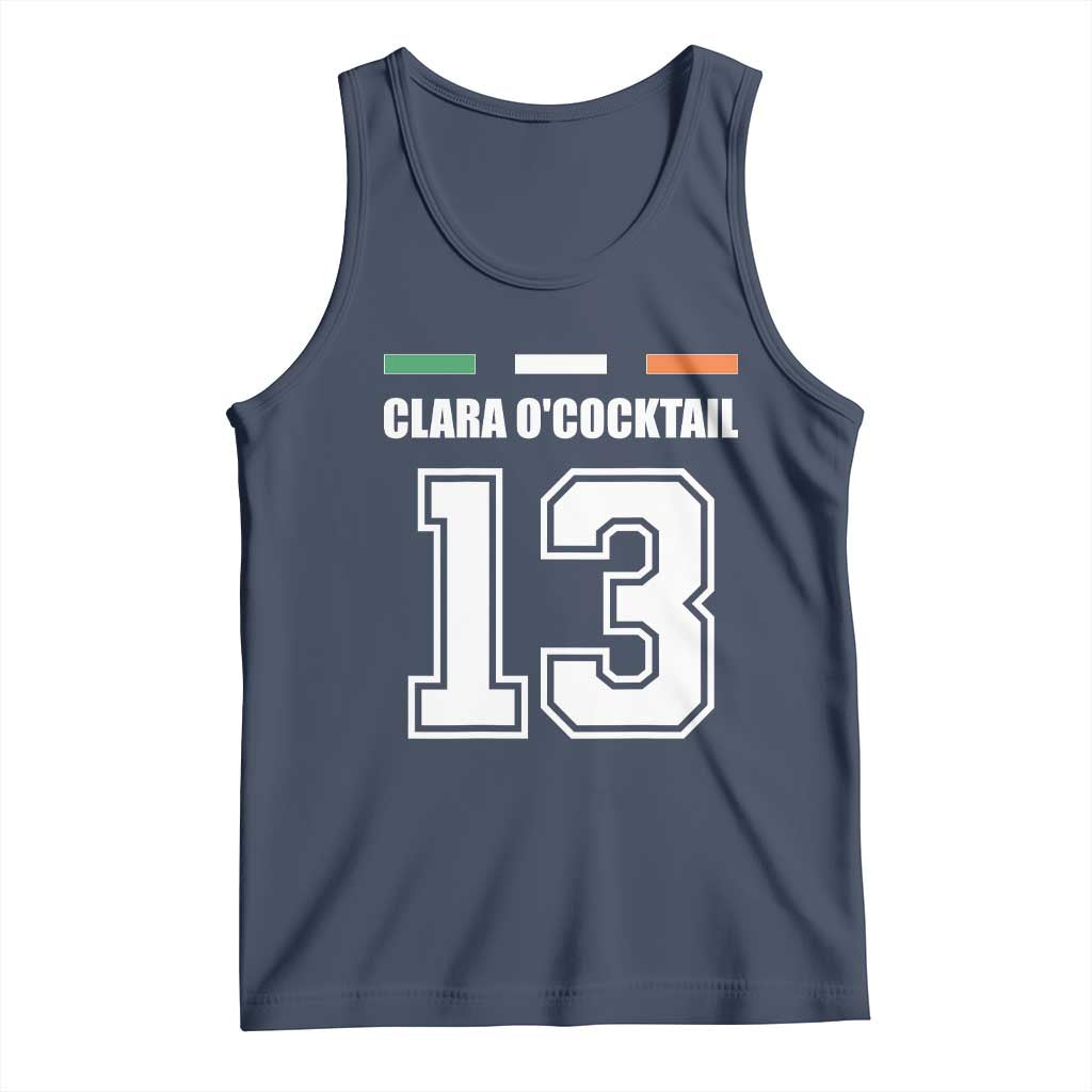 Funny Clara O'cocktail 13 Tank Top Irish Name Ireland Party St. Patricks Day Drinking Pub