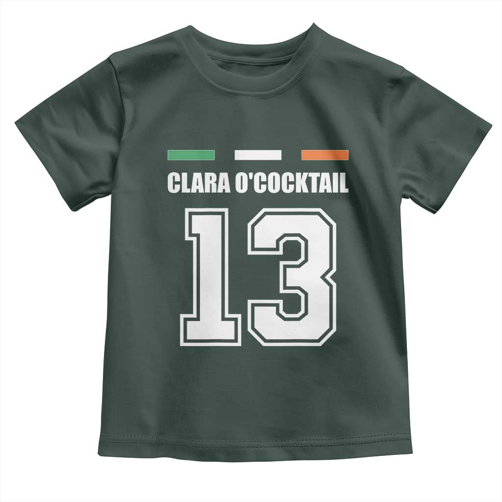 Funny Clara O'cocktail 13 Toddler T Shirt Irish Name Ireland Party St. Patricks Day Drinking Pub