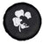 St Patricks Day Dinosaur Rex Spare Tire Cover Dino in Lucky Shamrock