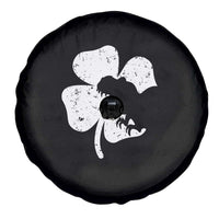 St Patricks Day Dinosaur Rex Spare Tire Cover Dino in Lucky Shamrock