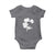 St Patricks Day Dinosaur Rex Baby Onesie Dino in Lucky Shamrock