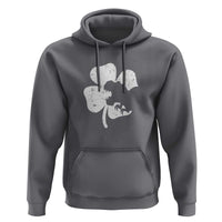 St Patricks Day Dinosaur Rex Hoodie Dino in Lucky Shamrock